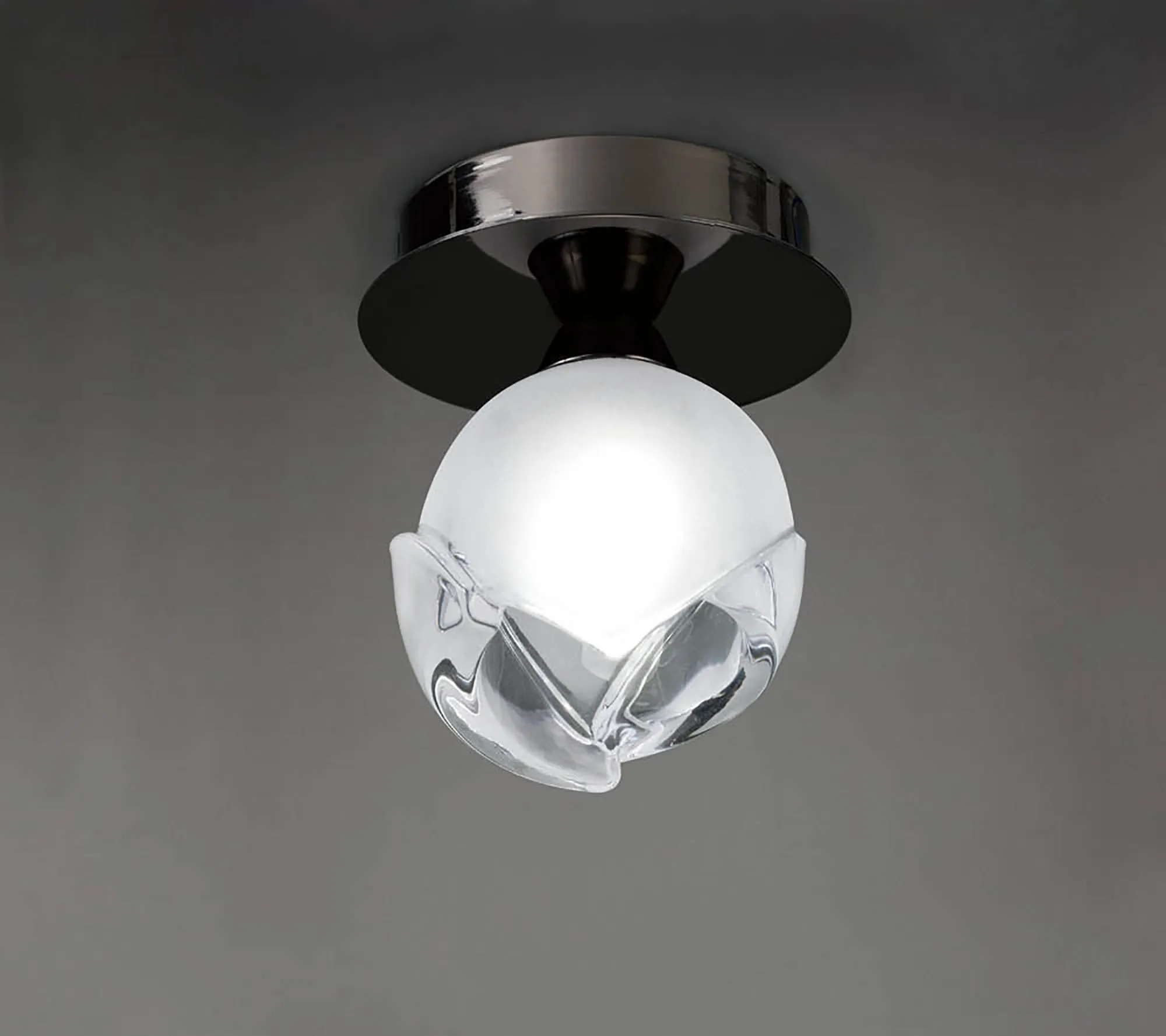 Fragma Black Chrome Ceiling Lights Mantra Flush Fittings Fragma Black Chrome Ceiling Lights Mantra Flush Fittings